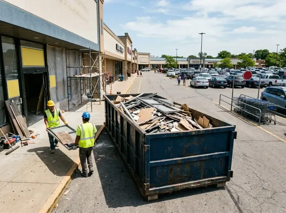 retail-store-renovation-debris-003 — frequently asked questions, Roll-off Dumpster Rentals in Los Fresnos, TX